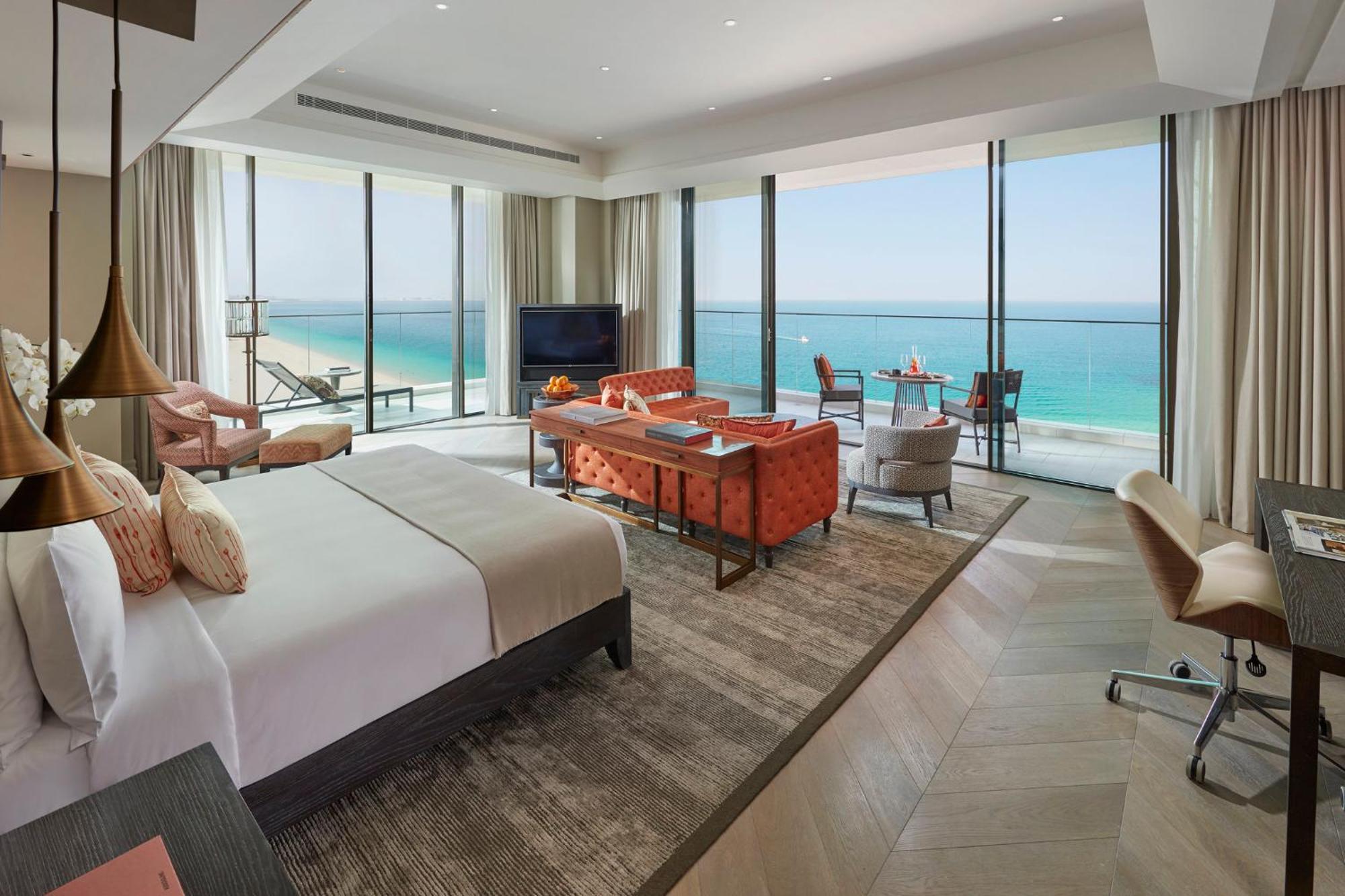 Mandarin Oriental Jumeira, Dubái Exterior foto A suite at the hotel