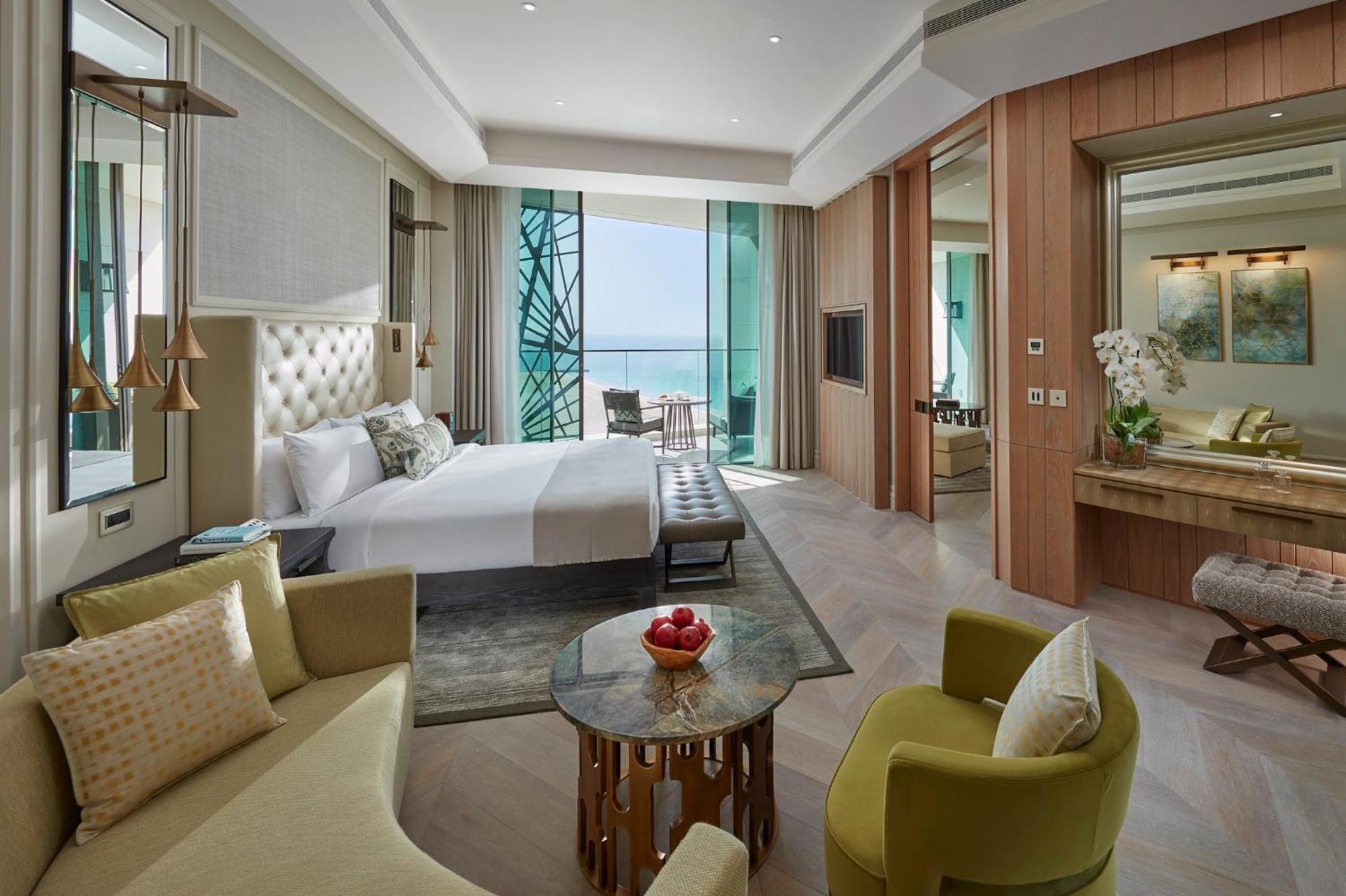 Mandarin Oriental Jumeira, Dubái Exterior foto A suite at the hotel