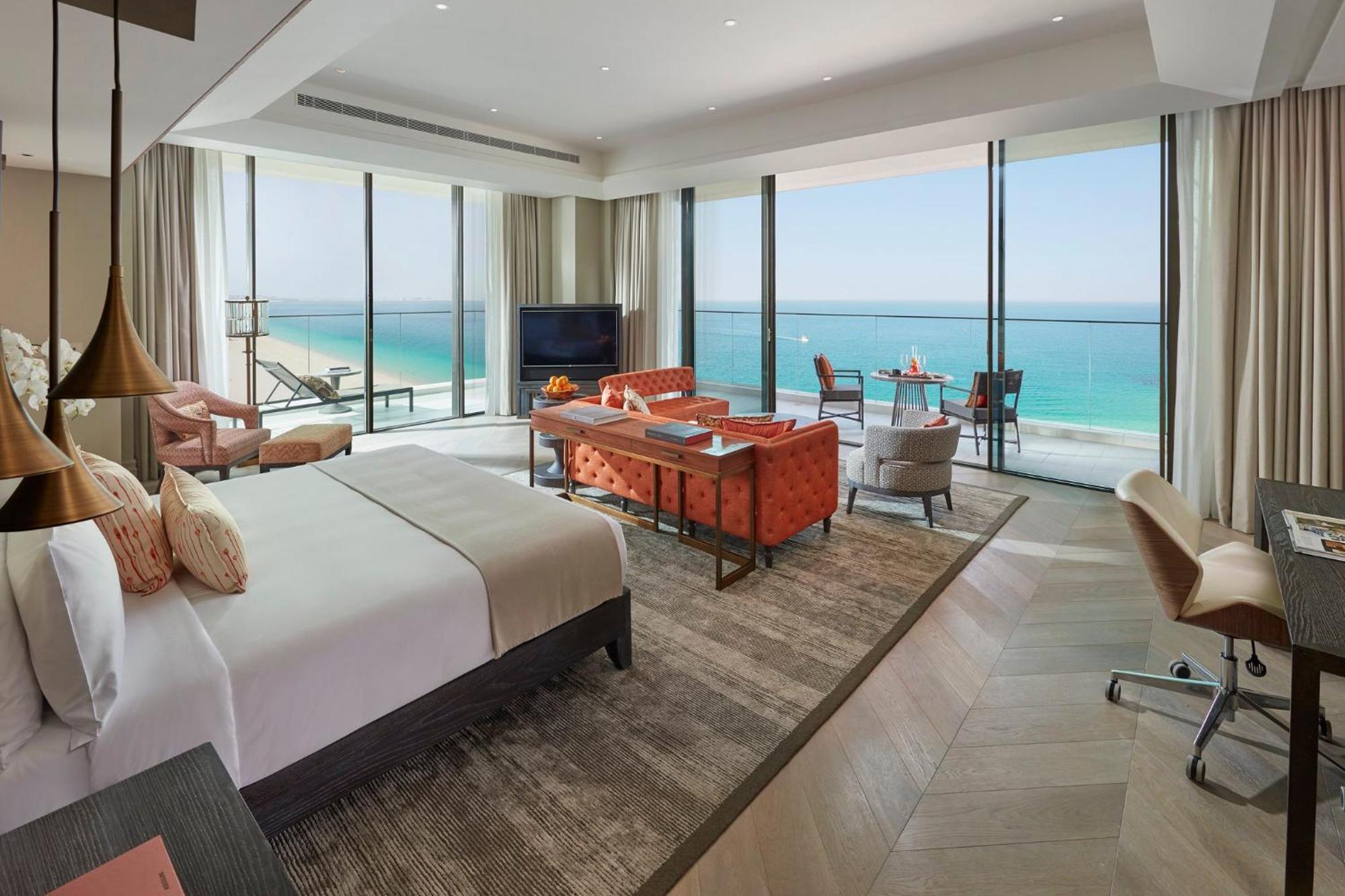 Mandarin Oriental Jumeira, Dubái Exterior foto A suite at the hotel