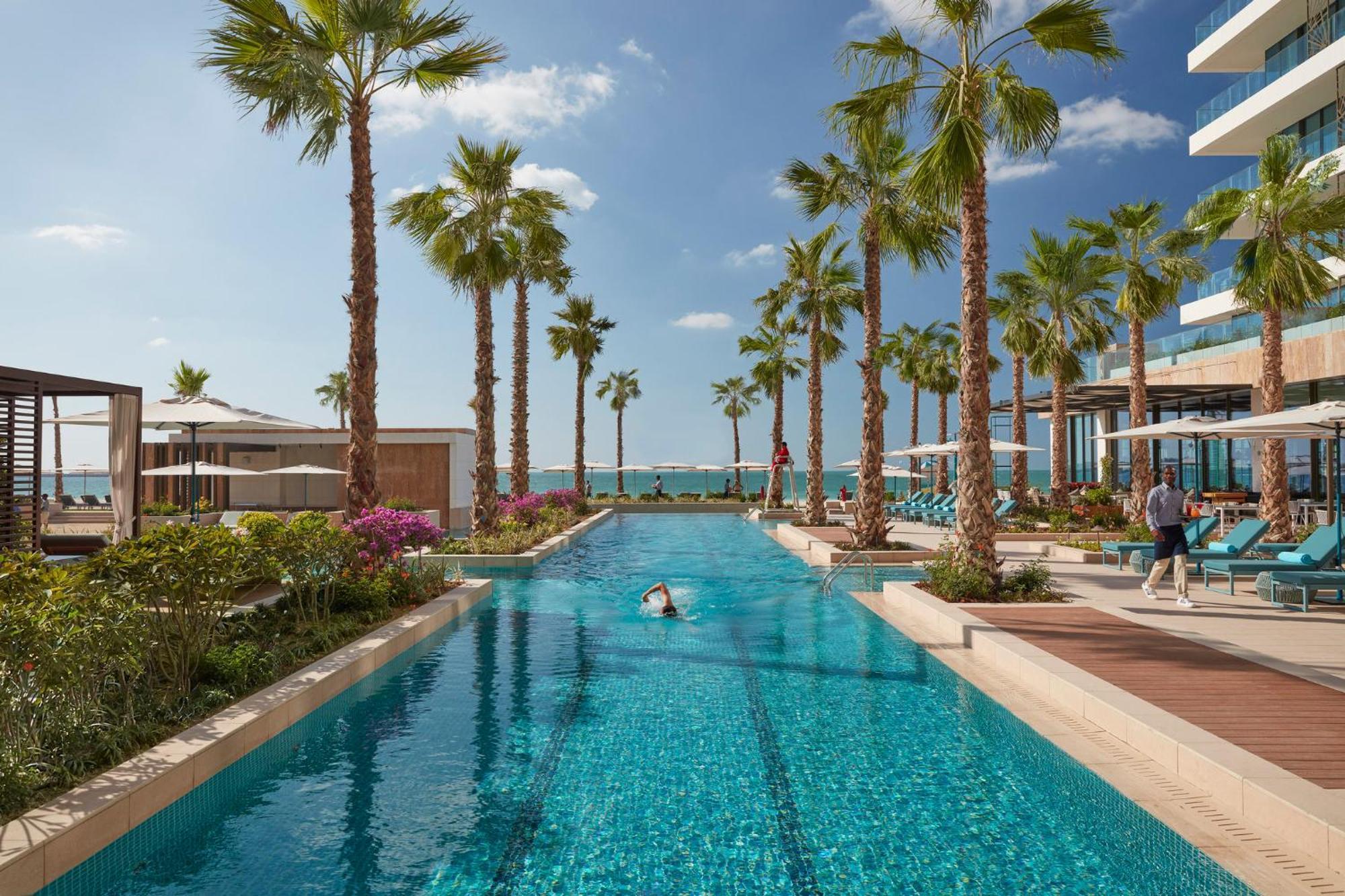 Mandarin Oriental Jumeira, Dubái Exterior foto Pool at the Westin La Paloma
