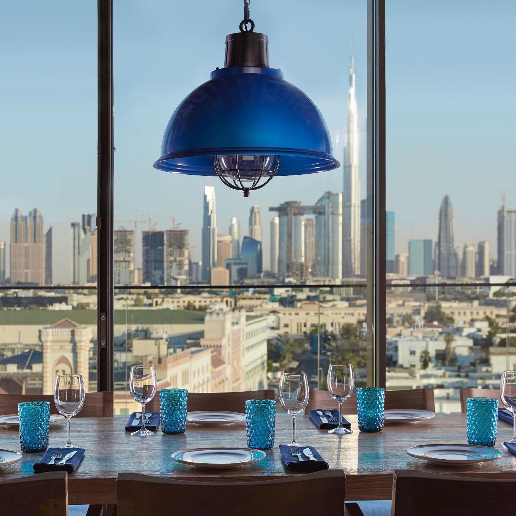 Mandarin Oriental Jumeira, Dubái Exterior foto View from the bar